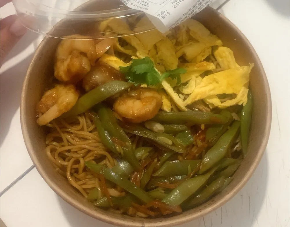 Nouilles Teppanyaki