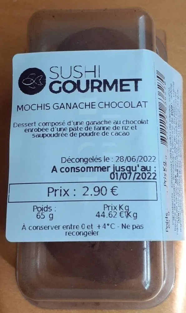 Mochis Ganache Chocolat