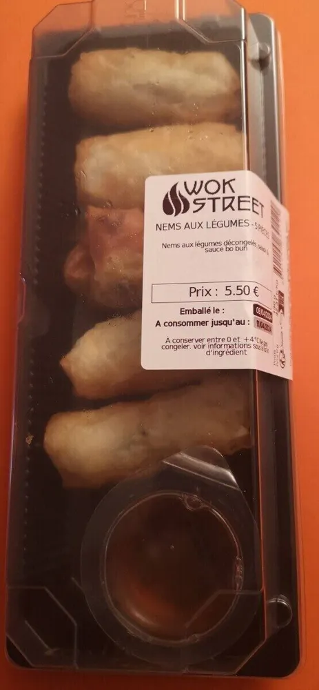 Nems aux légumes