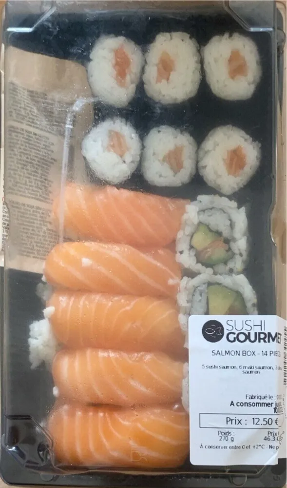 SALMON BOX - 14 PIÈCES