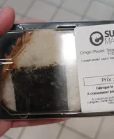Onigiri poulet teppan & oignons frits