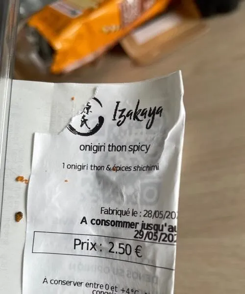 Onigiri thon spicy