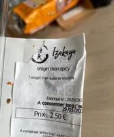 Onigiri thon spicy
