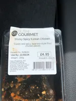 Spicy Korean chicken