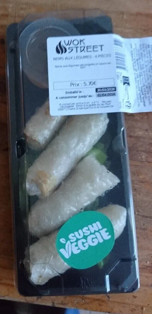 Nems aux légumes
