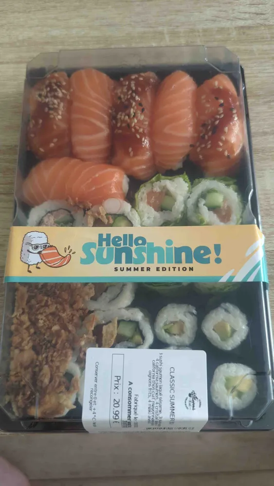Sushi Classic summer box