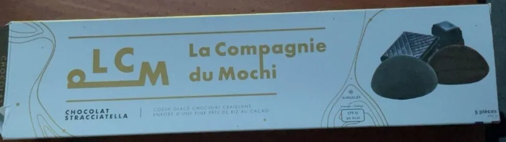 Mochi chocolat stracciatella