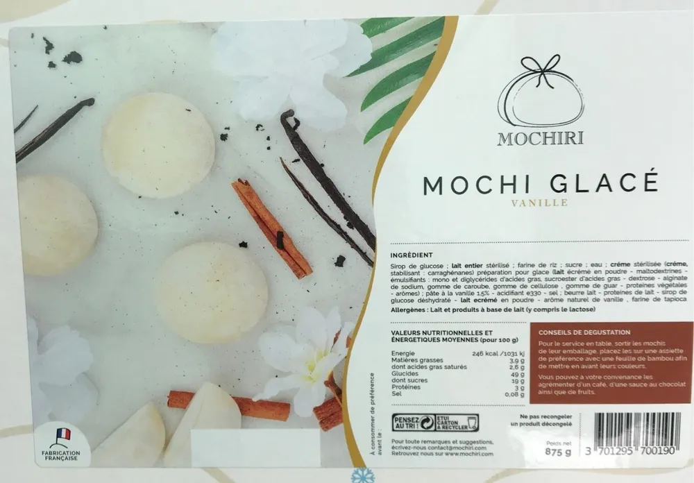 Mochi glacé