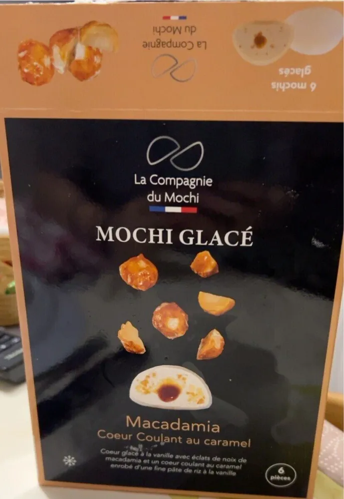 Mochi glacé macadamia