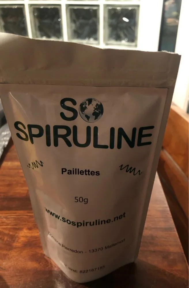 Paillettes spiruline