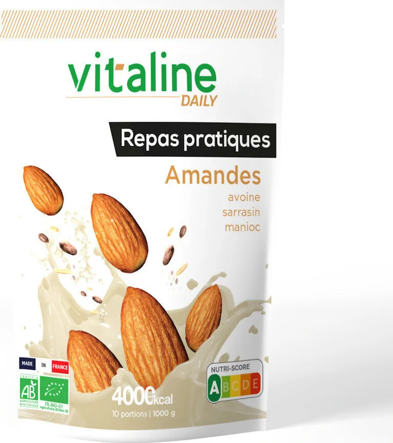 Repas pratiques Amandes avoine sarrasin manioc