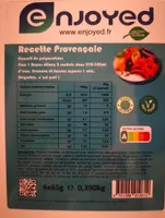 Repas vegan recette Provençale