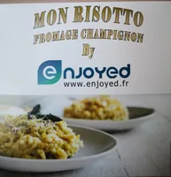 Mon risotto fromage champignon