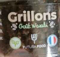 Grillons goût wasabi