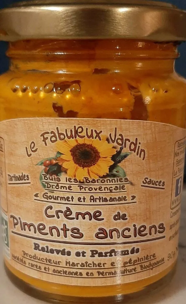 Crème de piments anciens