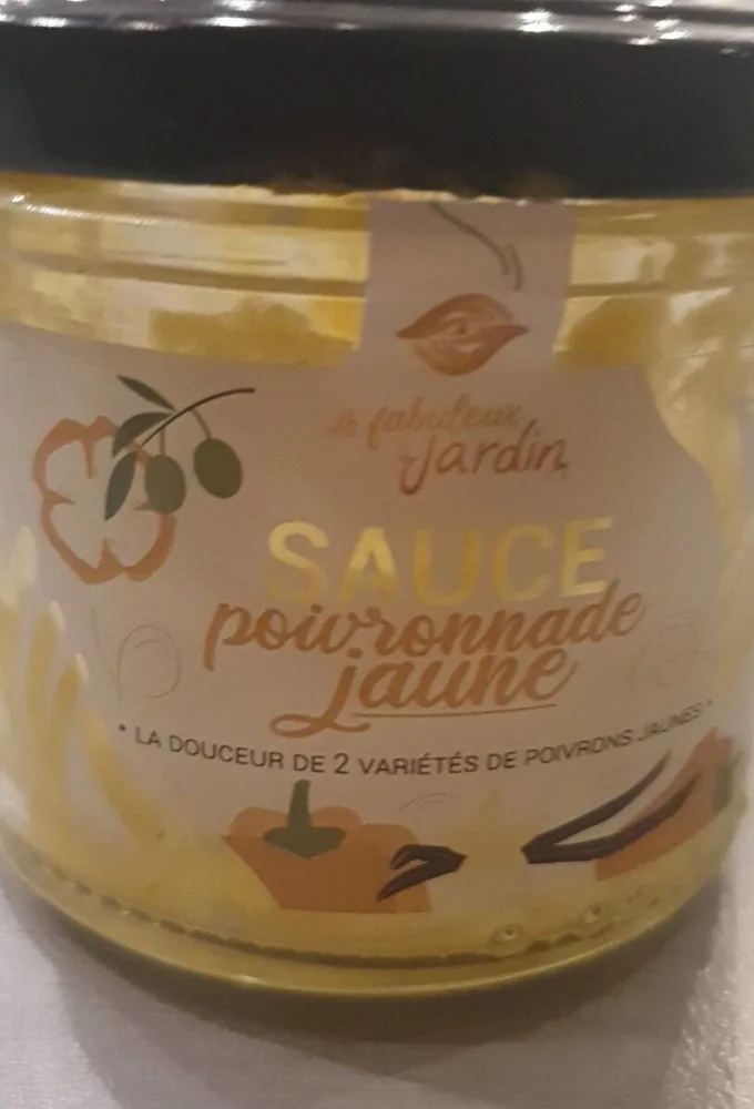 Sauce poivron jaune