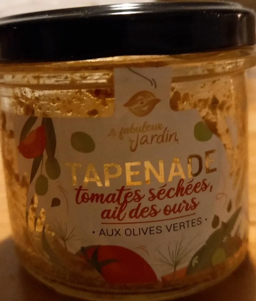 Tapenade tomates séchées ail des ours