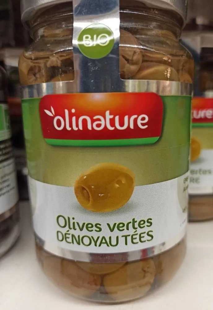 Olives vertes dénoyautées