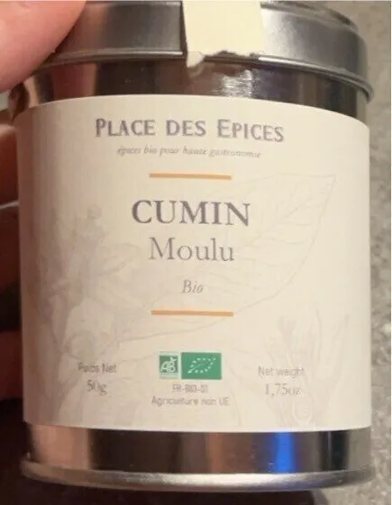 Cumin moulu bio