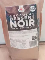 Chocolat noir de couverture 58% de cacao min