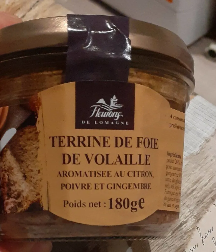Terrine de foie de volaille