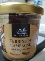 Terrine de campagne aux piquillos