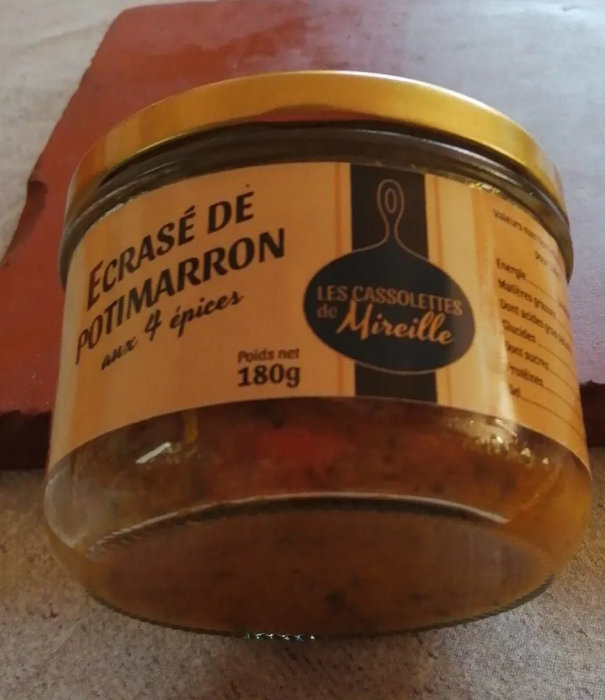 Écrasé de potimarron aux 4 épices