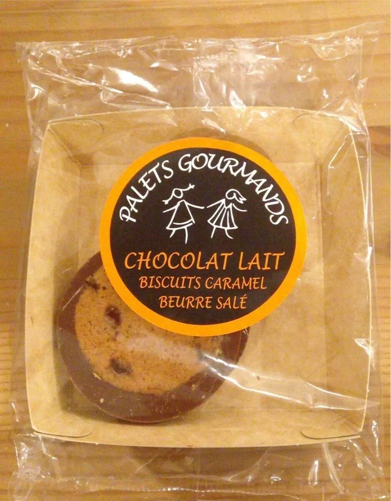Chocolat lait biscuit caramel beurre salé