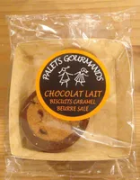 Chocolat lait biscuit caramel beurre salé