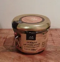 Terrine de foie frais au piment d'espelette