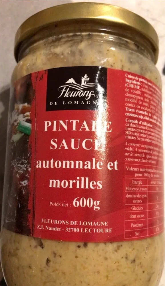 Pintade sauce automnale et morilles