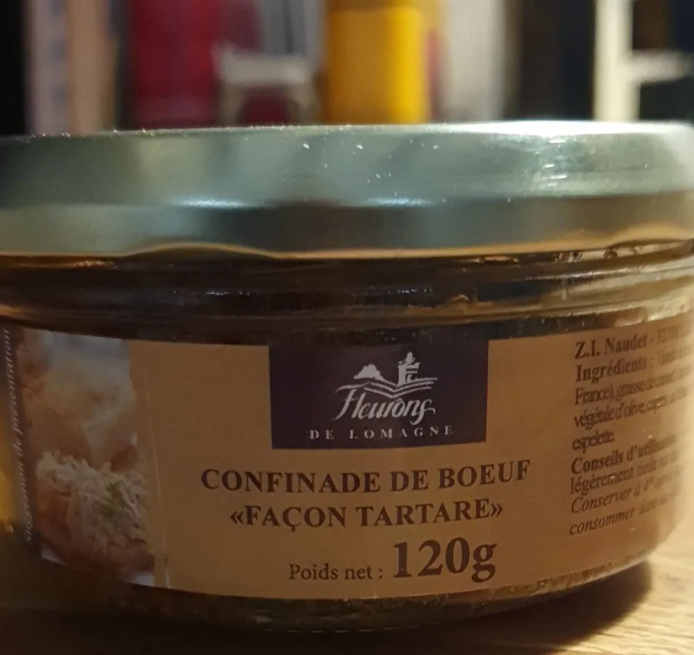 Confinade de boeuf