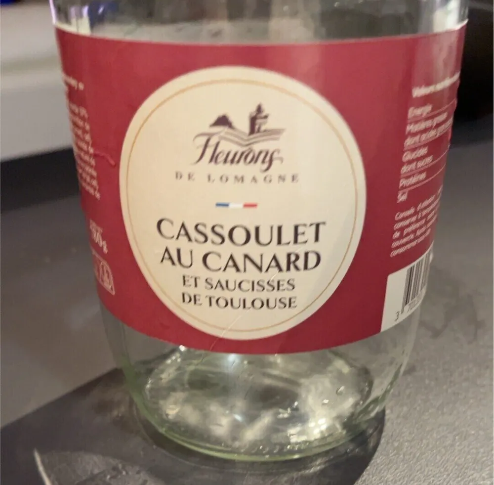 CASSOULET AU CANARD ET SAUCISSES DE TOULOUSE