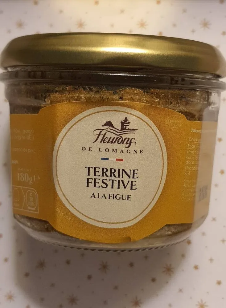 Terrine festive à la figue