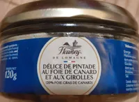 Délice de pintade au foie de canard et aux girolles