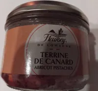 Terrine de canard abricot pistaches