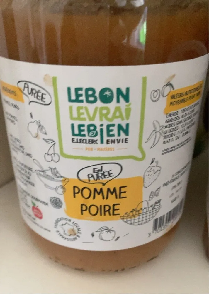 Compote pomme poire
