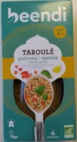 Taboulé poivrons, menthe, citron, persil