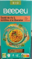 Sauté de riz et lentilles à la libanaise