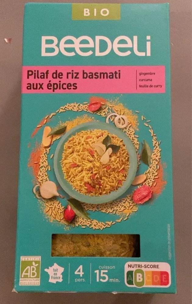 Pilaf de riz basmati aux épices