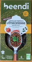 Lentilles vertes à l’ethiopienne, paprika fumé