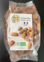Amandes grillées, salées
