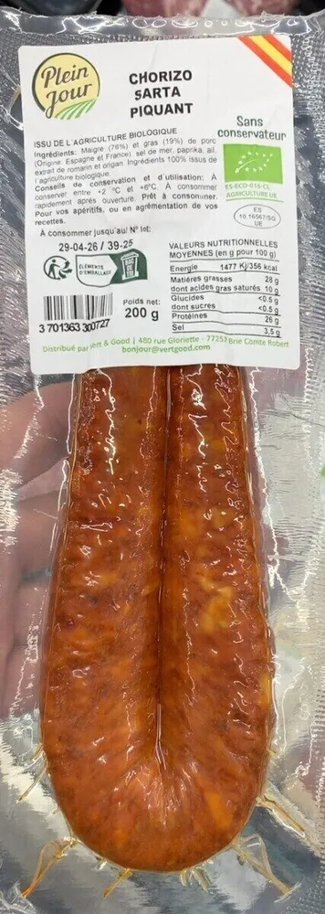 Chorizo sarta piquant