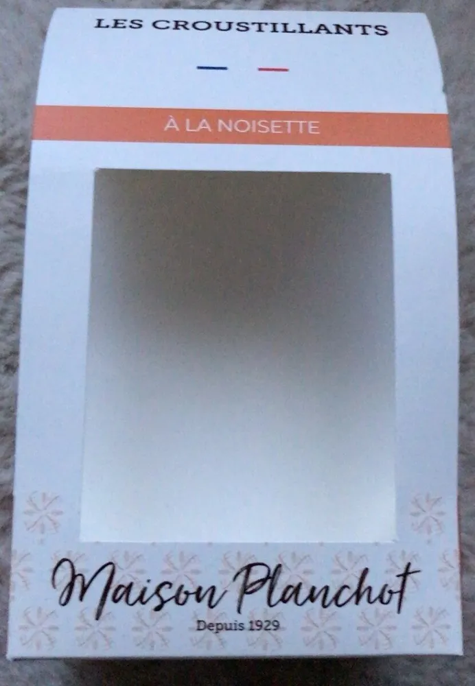 Les croustillants à la noisette