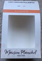 Les croustillants à la noisette