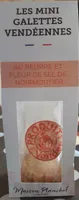 Les mini galettes vendéennes