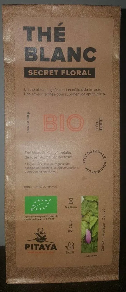 Thé blanc secret floral