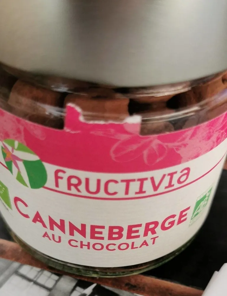 Canneberge au chocolat