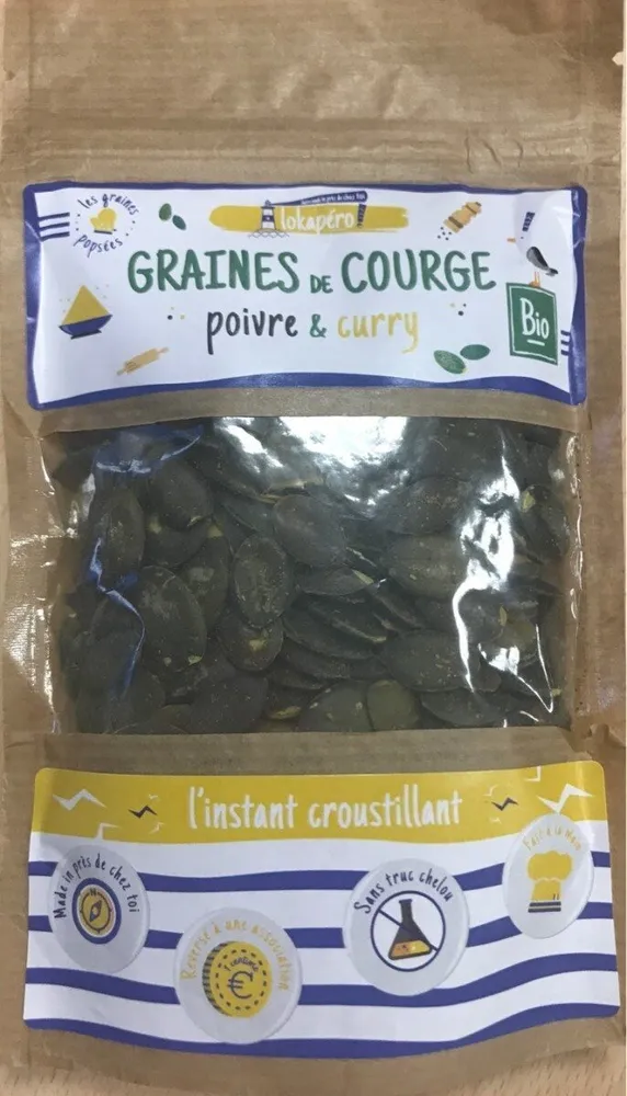 Graines de courge poivre & curry