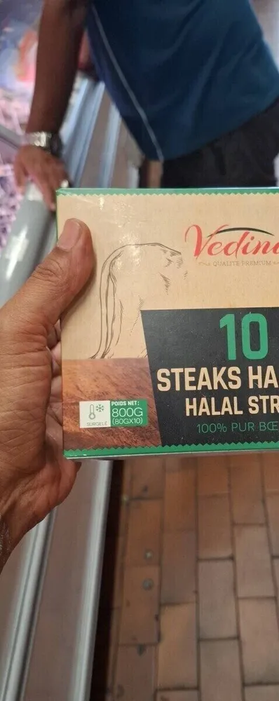 10 Steak hachés halal striés